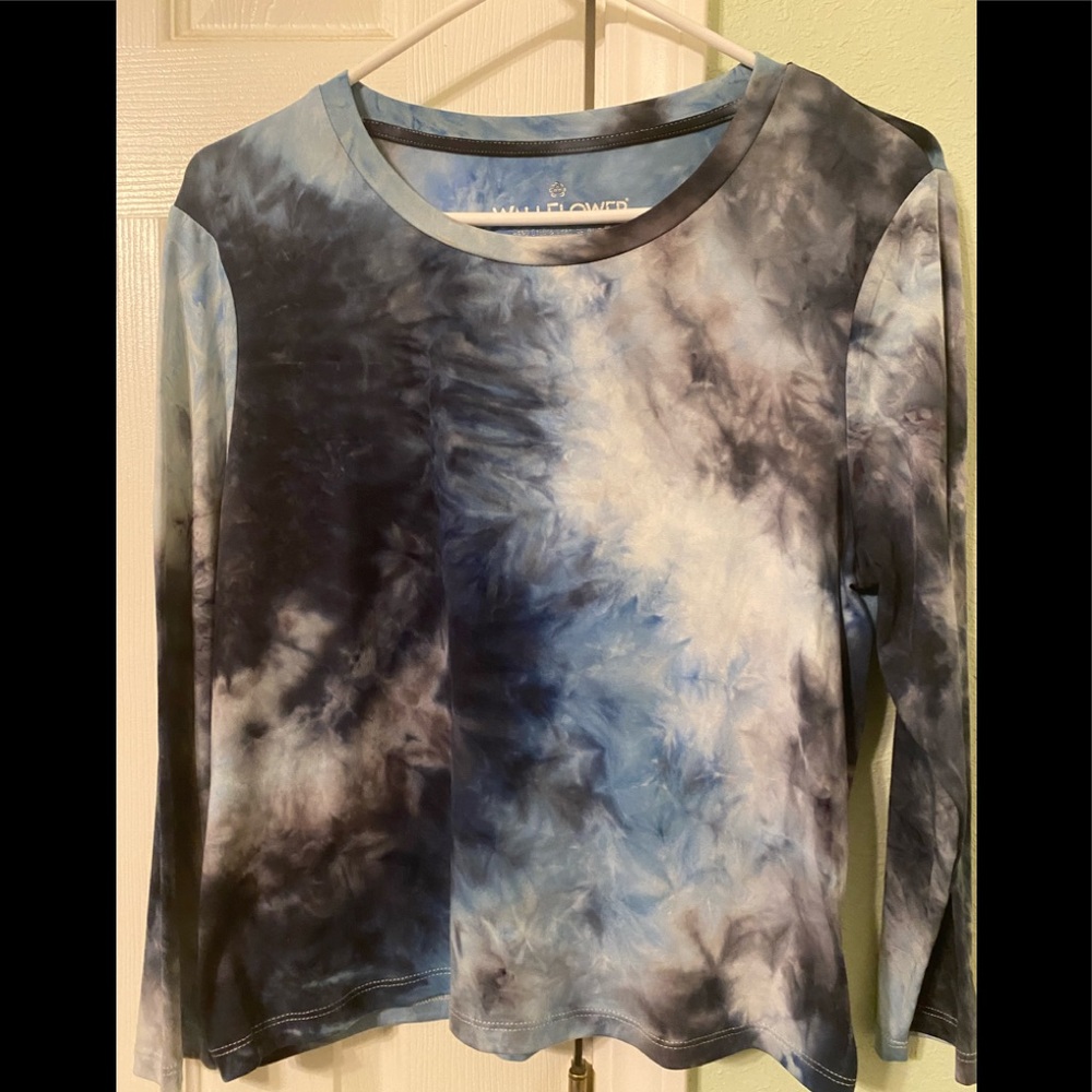 Junior Size: L tie dye blouse